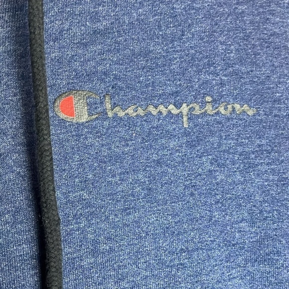 Champion Woven-Mix Half Zip Hoodie Small - Picture 4 of 4